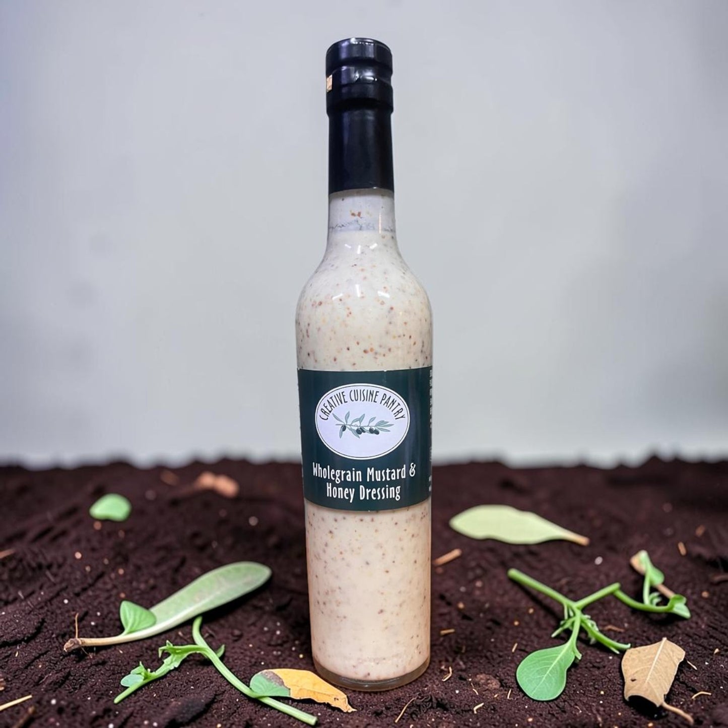 Creative Cuisine - Wholegrain Mustard And Honey Salad Dressing