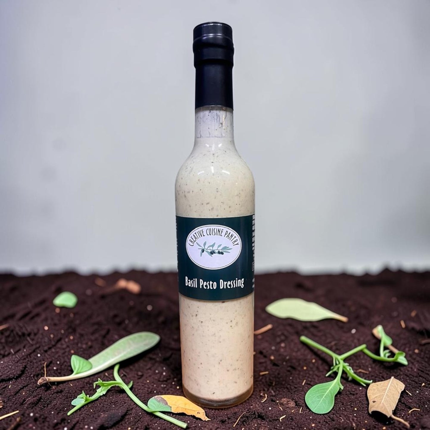 Creative Cuisine - Basil Pesto Salad Dressing