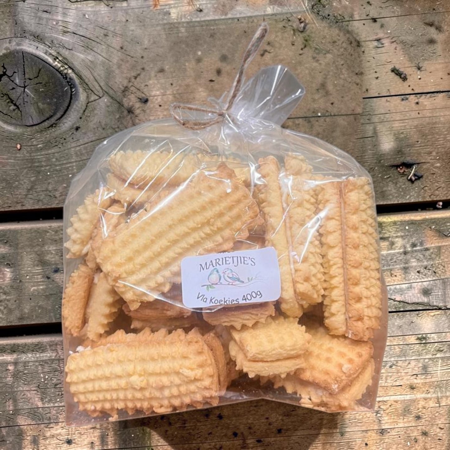 Marietjies Rusk - Vla Koekies