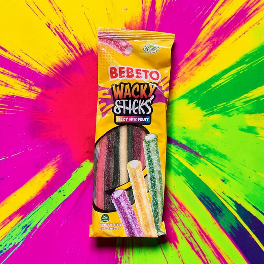 Bebeto - Wacky Sticks Fizzy Fruit Mix